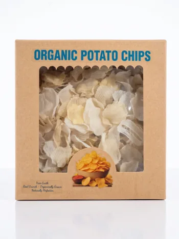 Organic Potato Chips – 500g Pack (250g Simple + 250g Ridged Cut)